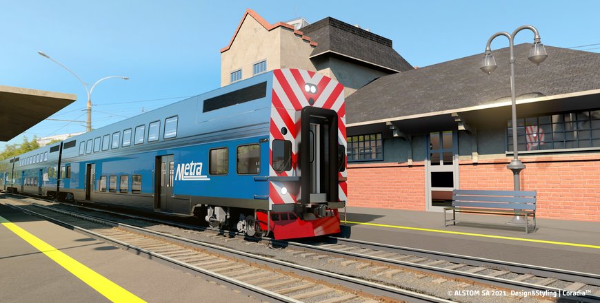 Alstom to supply 200 multilevel commuter rail cars to Chicago’s Metra for €650 million
